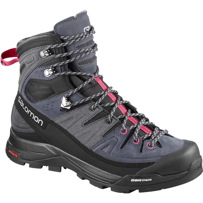 Salomon Israel X ALP HIGH LTR GTX® W - Mens Hiking Boots - Grey/Black (SNAC-47805)